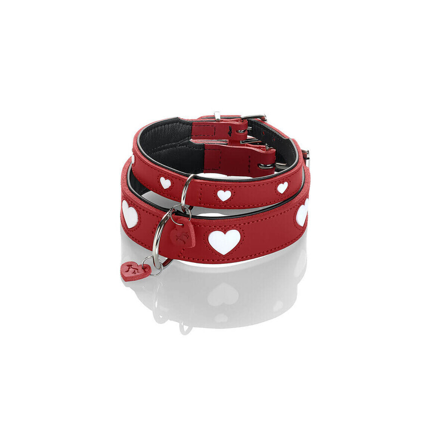 Collier pour Chien Hunter Love M/L 47-54 cm Rouge Collier pour Chien Hunter Love M/L 47-54 cm Rouge