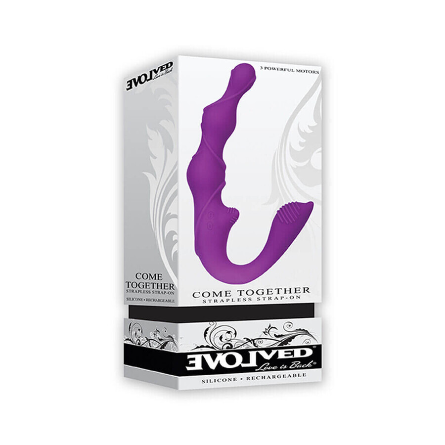 Stimulare dublă Vibe Evolved Come Together Roz