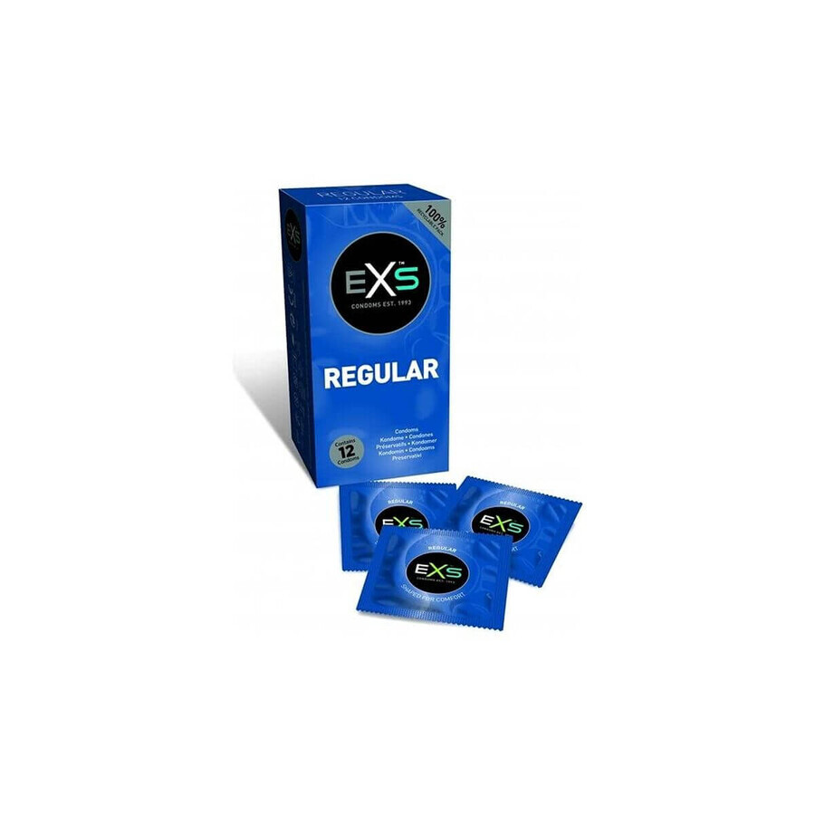Prezervative EXS Regular 12 unități