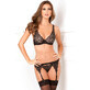 Set intimo Ren&#233; Rof&#233; nero (M/L)