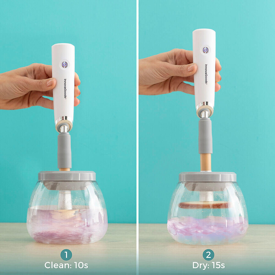 Lava-asciuga Pennelli da Trucco Automatico Maklin InnovaGoods