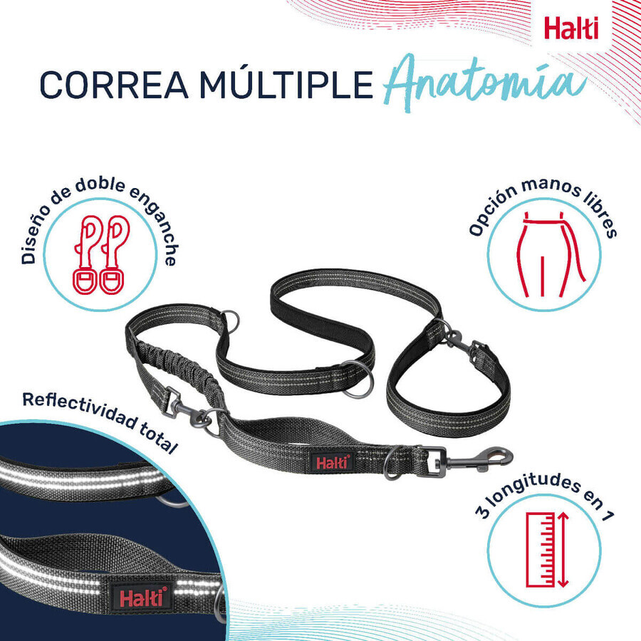 Dog Lead Company of Animals Grey L Dog Lead Company of Animals Grey L