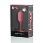 Anale Plug B-Vibe 2 Oranje Koraal Anale Plug B-Vibe 2 Oranje Koraal