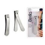Nail clipper Berilo 1703240 Silver Metal (12 Units) Nail clipper Berilo 1703240 Silver Metal (12 Units)