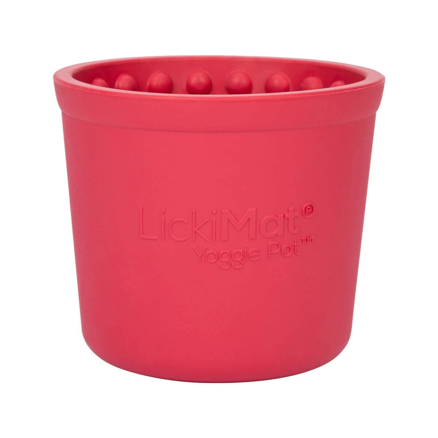 Dispozitiv de hrănire pentru câini Lickimat Roz Gumă