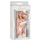 Unterwäsche-Set Exposed Blau Creme (S/M)