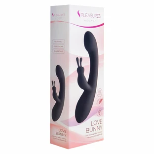 Konijn Vibrator S Pleasures Zwart Roze