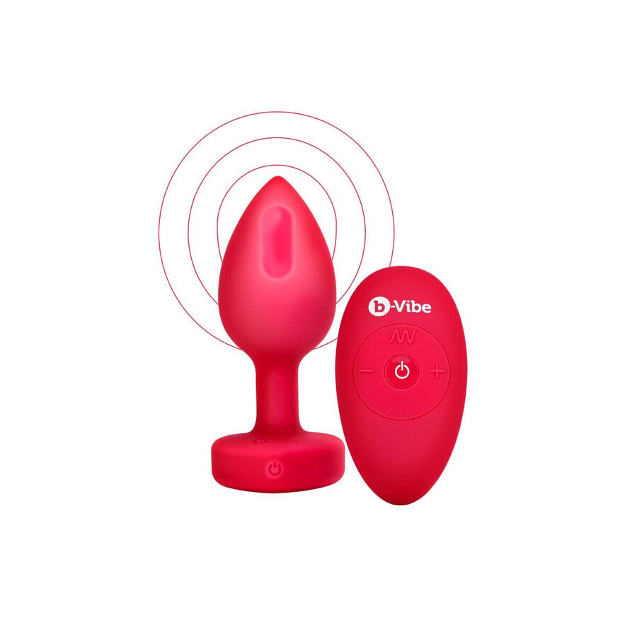 Vibrator B-Vibe Heart Roșu
