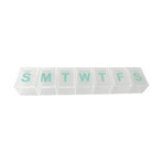 Pillendose Wochenvorrat 22,8 x 4,8 x 2,5 cm (36 Stück) Pillendose Wochenvorrat 22,8 x 4,8 x 2,5 cm (36 Stück)