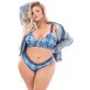 Underwear Set Fantasy Lingerie Blue (Queen size)