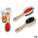Hundebürste Mascow AR1807083 Braun Schwarz Rot 9 x 5 x 21 cm (12 Stück)