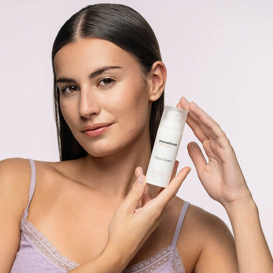Cremă de Față Hidratantă Kombucha Vibecare InnovaGoods 50 ml