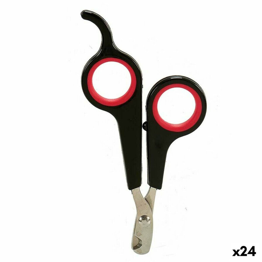 Boutique Ciseaux à ongles Noir Rouge 6 x 0,5 x 11,5 cm Animaux de compagnie (24 Unités) Ciseaux à ongles Noir Rouge 6 x 0,5 x 11,5 cm Animaux de compagnie (24 Unités)