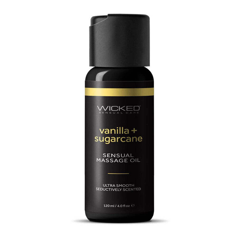 Huile de massage érotique Wicked Sensual Care Vanilla 120 ml