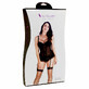 Corset S Pleasures Negru (Marime unica)