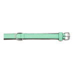 Hundehalsband Gloria Polsterung 45 cm grün (45 x 2 cm)