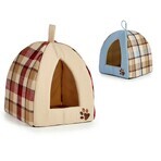 Haustierbettchen Kariert 33 x 45 x 33 cm (6 Stück) Haustierbettchen Kariert 33 x 45 x 33 cm (6 Stück)