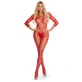 Bodystocking Rosa Lippenstift Rot (M/L)