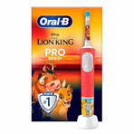 Elektrische tandenborstel Oral-B Rey Leon Rood Multicolour