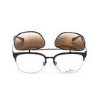 Brillengestell + Sonnenbrille Belstaff HATCHER-NEGRO-W Ø 55 mm Clip On Brillengestell + Sonnenbrille Belstaff HATCHER-NEGRO-W Ø 55 mm Clip On