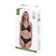 Set intimo Baci Lingerie Reggiseno e mutandine nero (S/M)