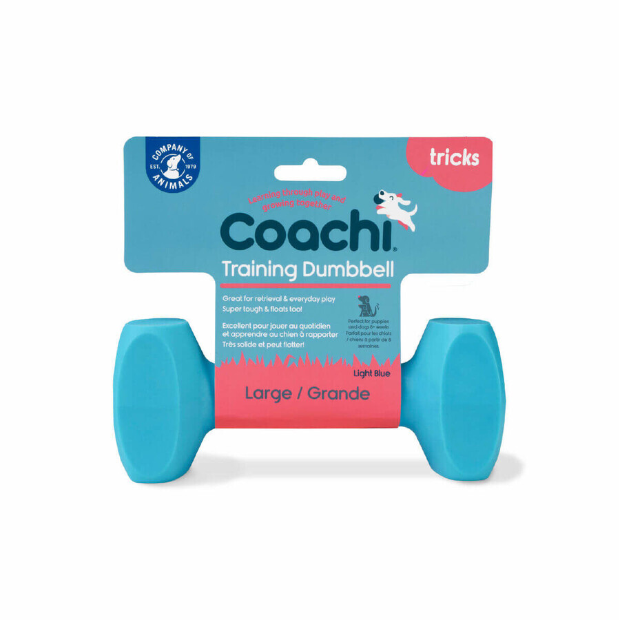 Hantel Coachi TRAINING DUMBBELL Blau L Kunststoff Hantel Coachi TRAINING DUMBBELL Blau L Kunststoff