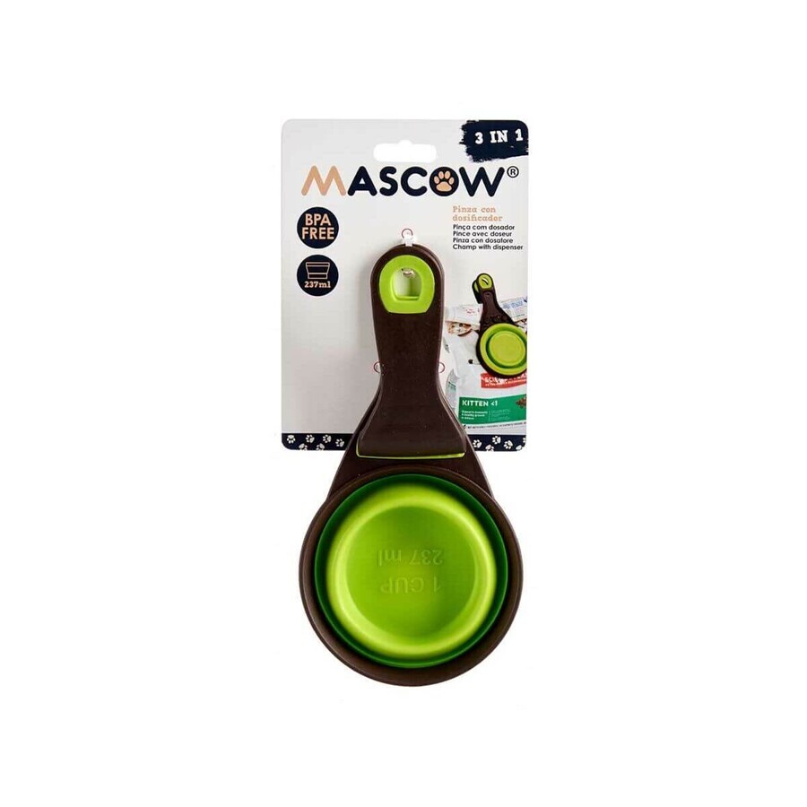 Cucchiaio dosatore Mascow Verde Grigio 237 ml 3 in 1 Cucchiaio dosatore Mascow Verde Grigio 237 ml 3 in 1