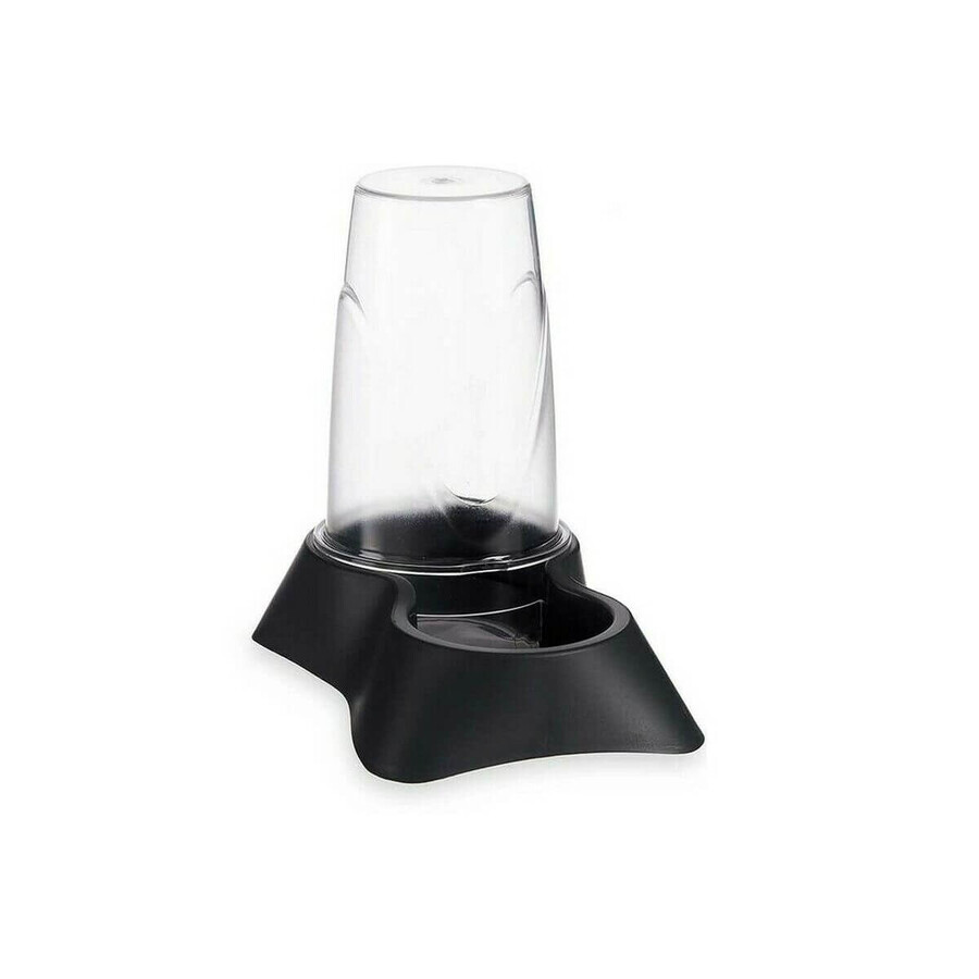 Castron de hrană pentru animale de companie Transparent Antracit polipropilenă 650 ml 12,5 x 18 x 19 cm Castron de hrană pentru animale de companie Transparent Antracit polipropilenă 650 ml 12,5 x 18 x 19 cm
