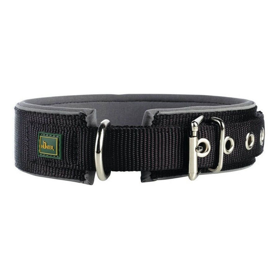 Boutique Collier pour Chien Hunter Neoprene Reflect Noir (44-51 cm) Collier pour Chien Hunter Neoprene Reflect Noir (44-51 cm)