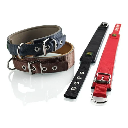 Hunter Neopreno Reflectante Collar de neopreno para perro Negro (44-51 cm)