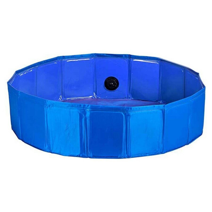 Boutique Piscine Démontable Animaux de compagnie Bleu Polyester Plastique (120 x 30 x 120 cm) Piscine Démontable Animaux de compagnie Bleu Polyester Plastique (120 x 30 x 120 cm)