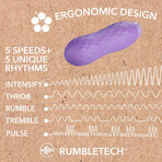 Multifunction Powerful Vibrator Blush Novelties Gaia Eco Bliss Plant-Based 4Waterproof