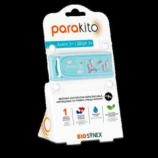 Bracelet pour enfants contre les moustiques 3 ans + Licorne, 1 pièce, Para Kito