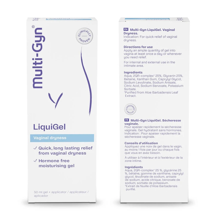 Gel for preventing and treating vaginal dryness Liquigel Multi-Gyn, 50 ml, Bioclin