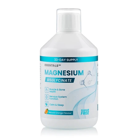 Bisglicinato de magnesio Essentials 100, 500 ml, Swedish Nutra