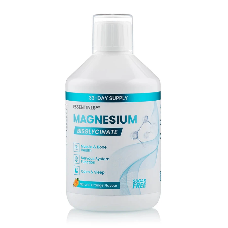 Bisglicinato de magnesio Essentials 100, 500 ml, Swedish Nutra