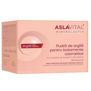 Tonpulver für kosmetische Behandlungen Mineralactiv, 10 Beutel x 20 gr, Aslavital