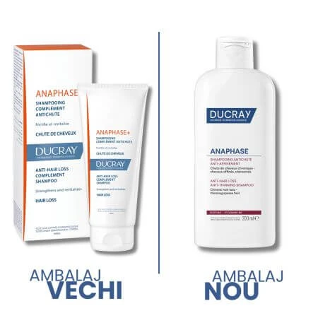 Champú complementario contra la caída del cabello Anaphase, 200 ml, Ducray
