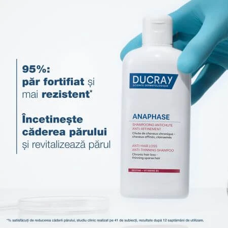 Champú complementario contra la caída del cabello Anaphase, 200 ml, Ducray