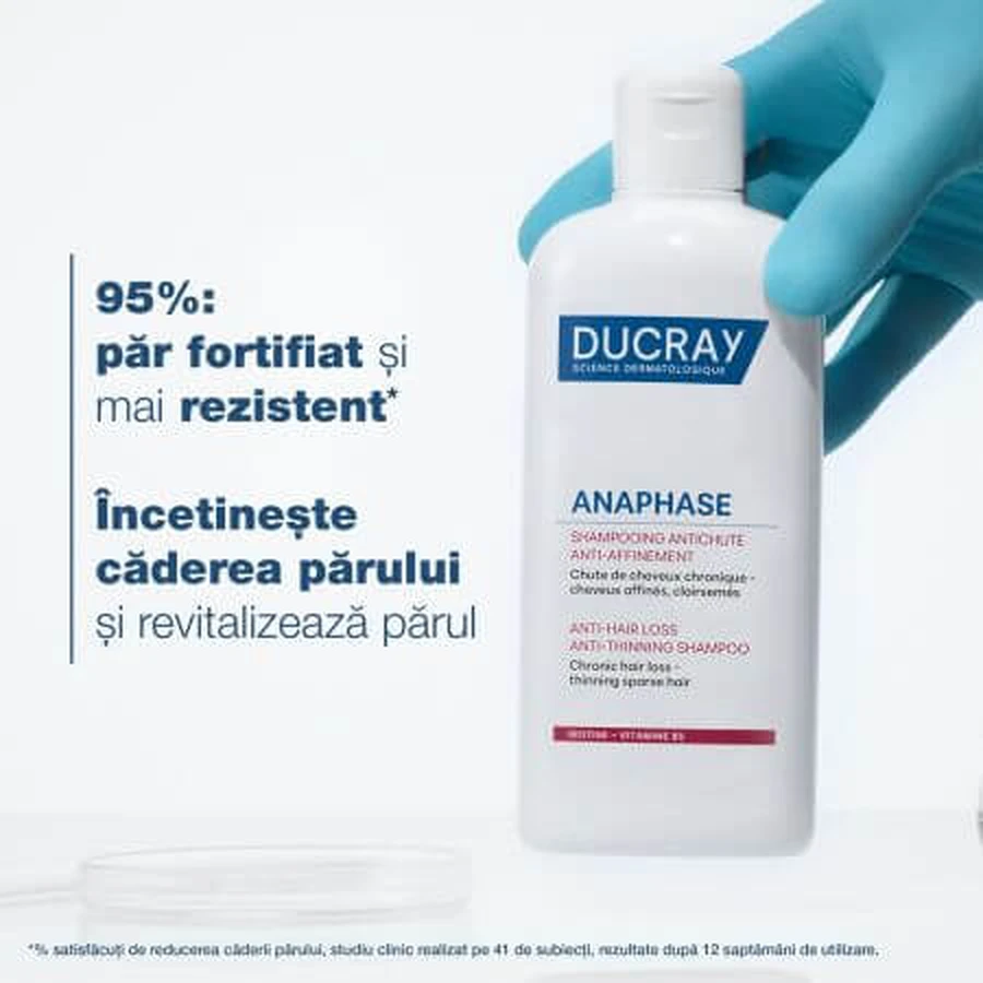 Champú complementario contra la caída del cabello Anaphase, 200 ml, Ducray