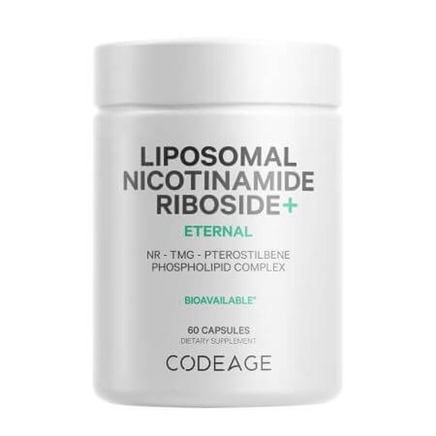 Liposomal Nicotinamide Riboside+ CodeAge, 60 capsules, GNC