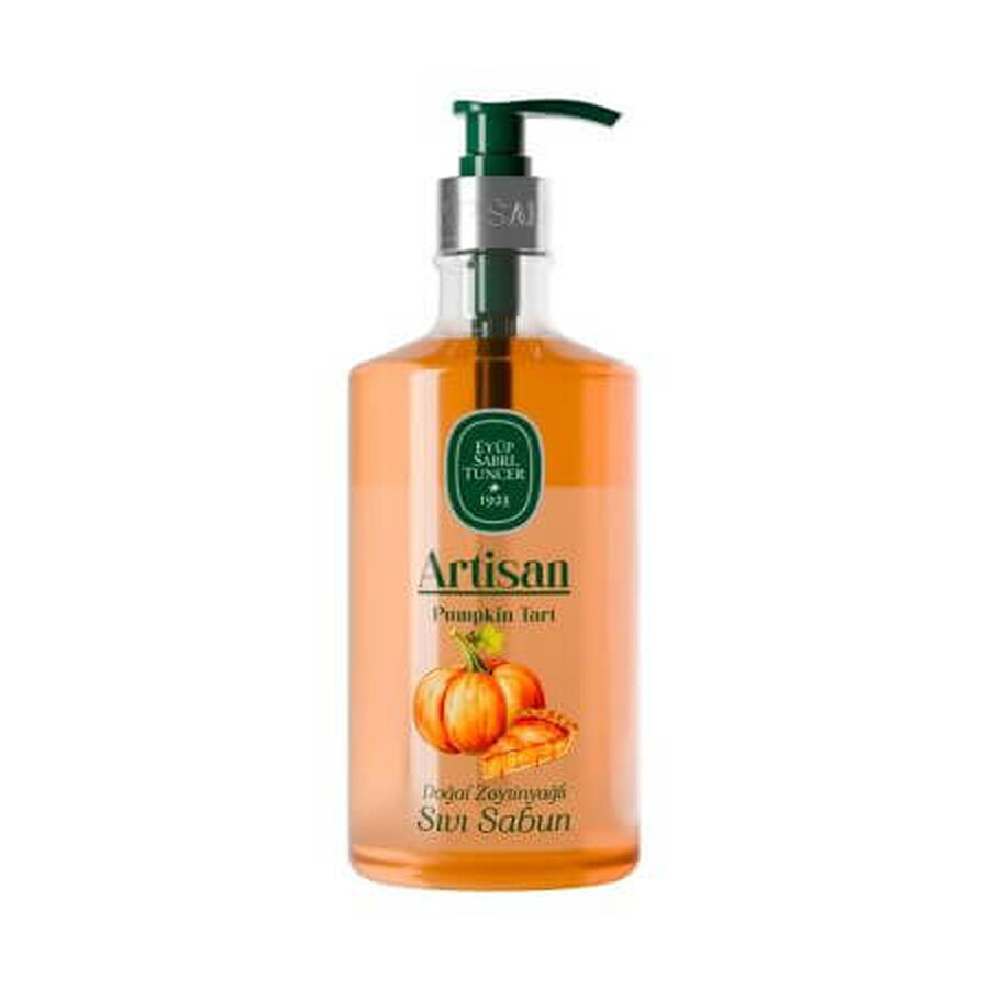 Jabón líquido con aceite de oliva natural Calabaza Tarta Artesana, 600 ml, Eyüp Sabri Tuncer