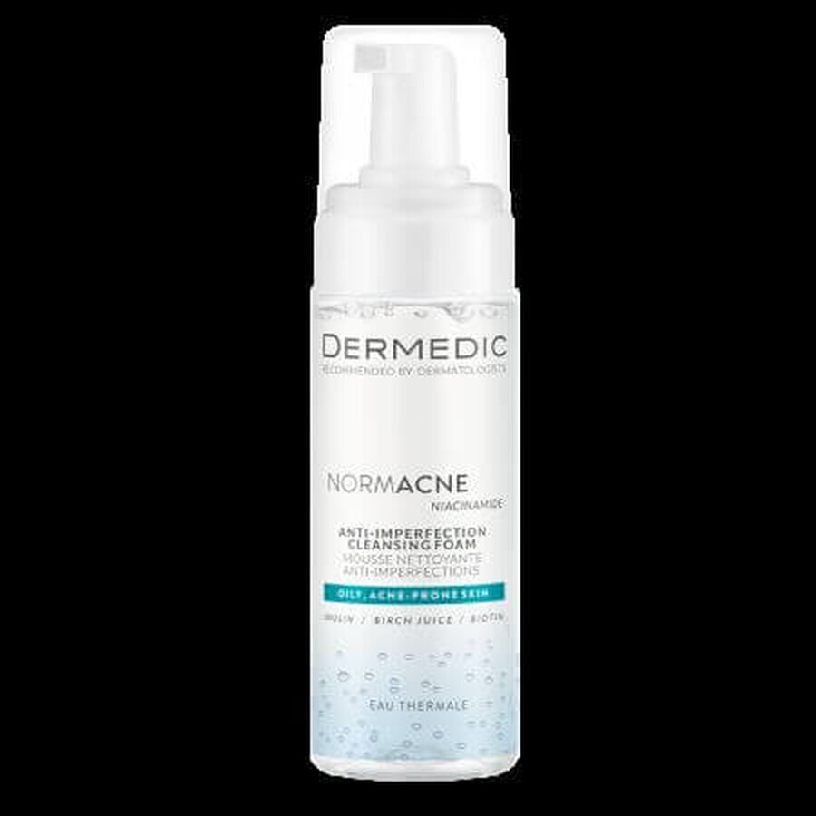 Mousse nettoyante anti-imperfections Normacne, 170 ml, Dermedic