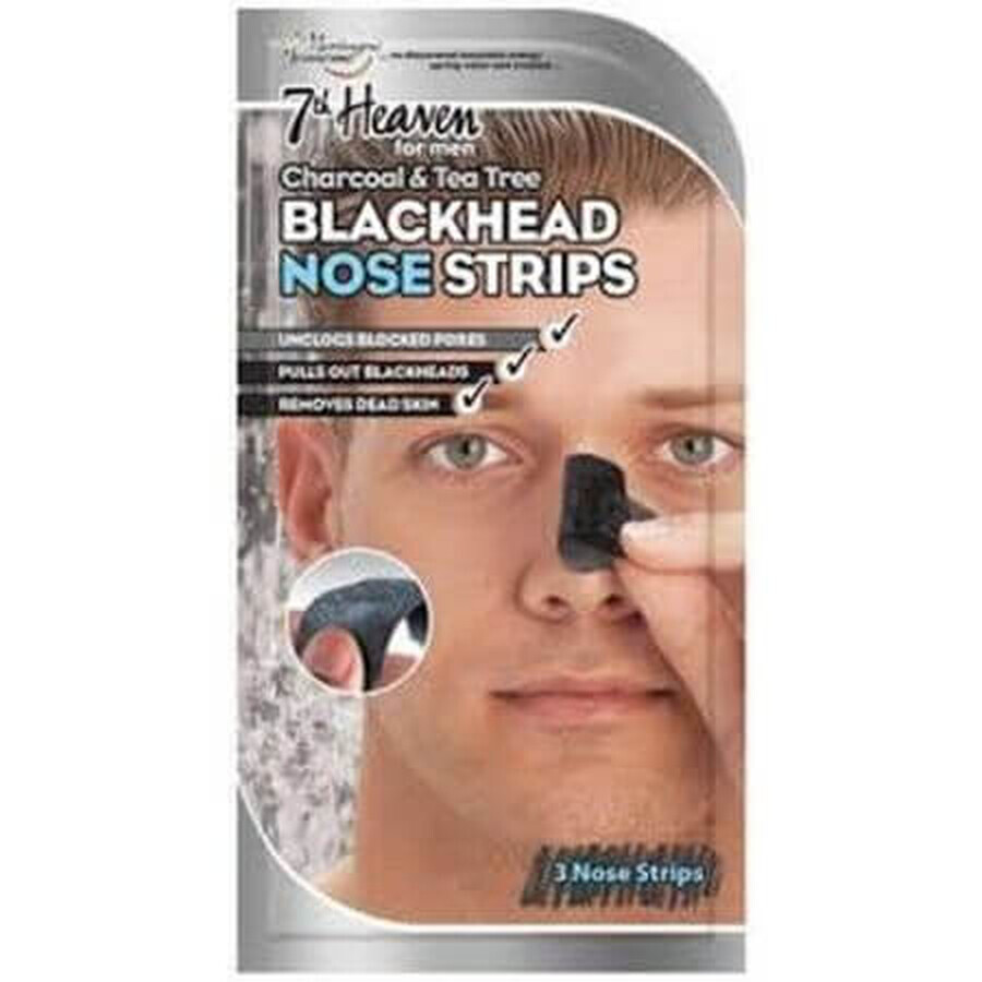 Blackhead patches for men 7th Heaven, 3 pieces, Montagne Jeuness
