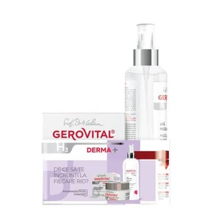 Anti-Falten- und Straffungscreme 50 ml + Mizellenwasser 150 ml H3+ Derma, Gerovital