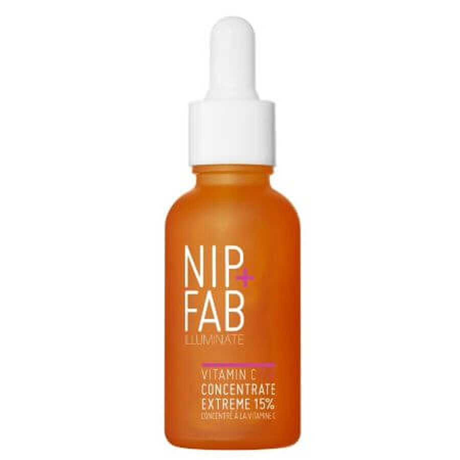 Konzentriertes Gesichtsserum 15% Vitamin C, 30 ml, NIP+FAB