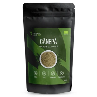 Canepa polvo ecológico, 250 g, Niavis