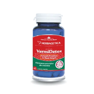 Vermidetox, 60 capsules, Herbagetica