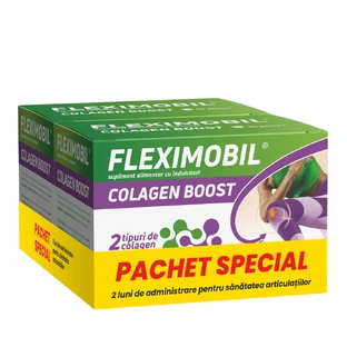 Verpakking Fleximobil Collageen Boost, 2 x 30 sachets, Fiterman