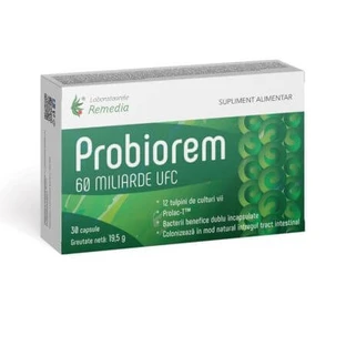 Probiorem 60 Milliarden KBE, 30 Kapseln, Remedia